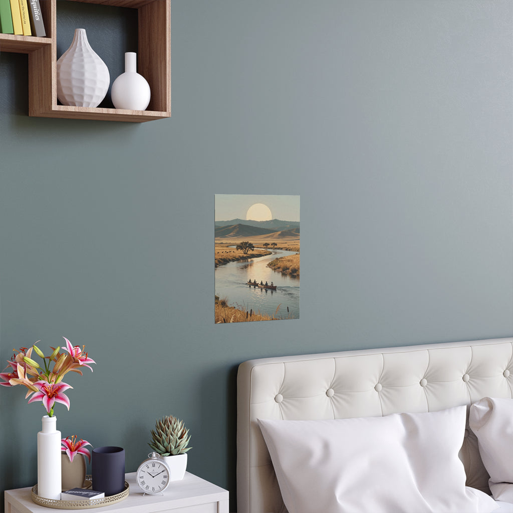 Serene Horizon Reflections