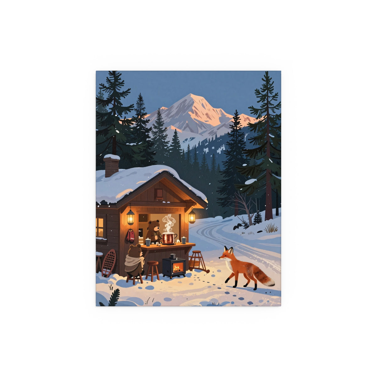Winter's Warmth Abode