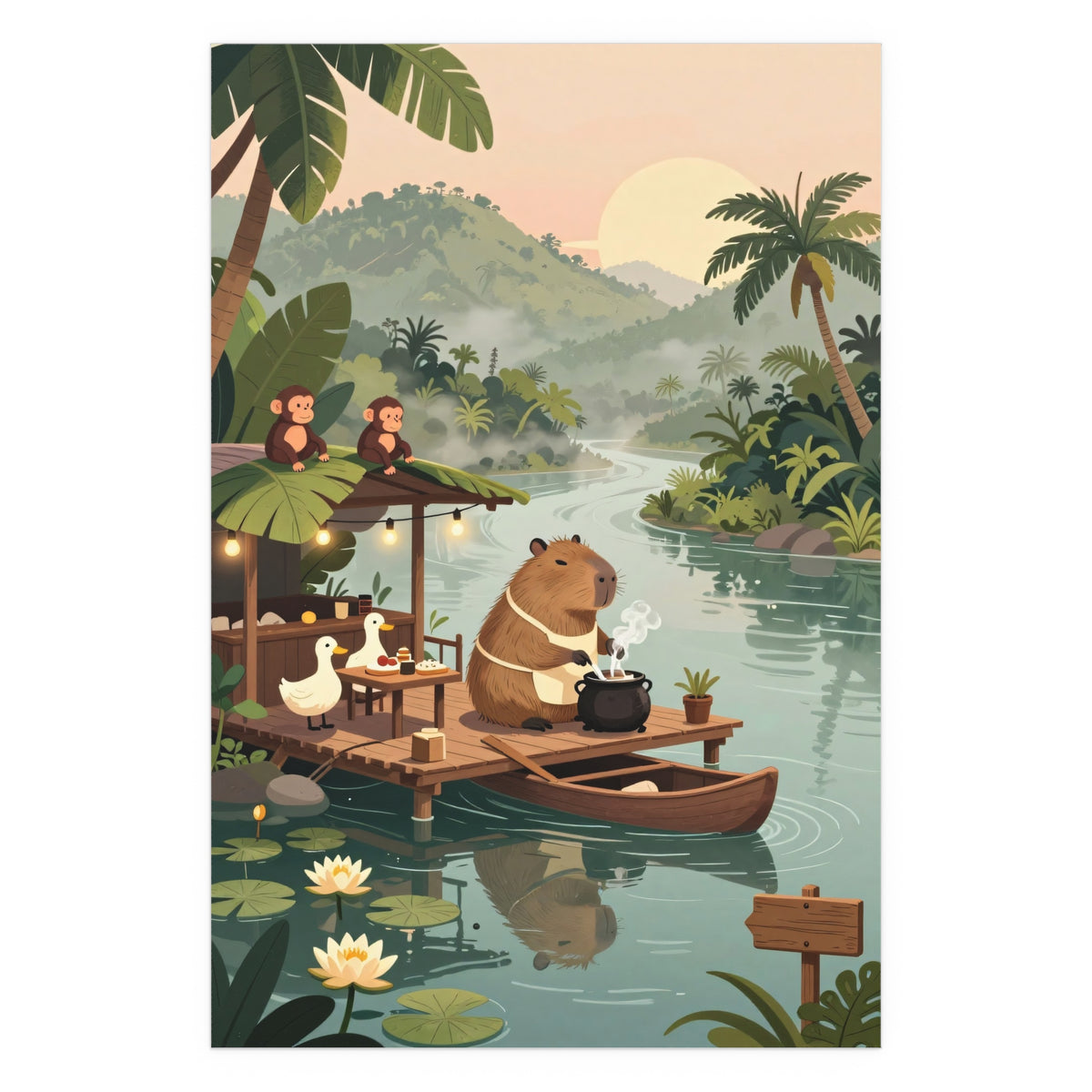 Rafting Through Paradise