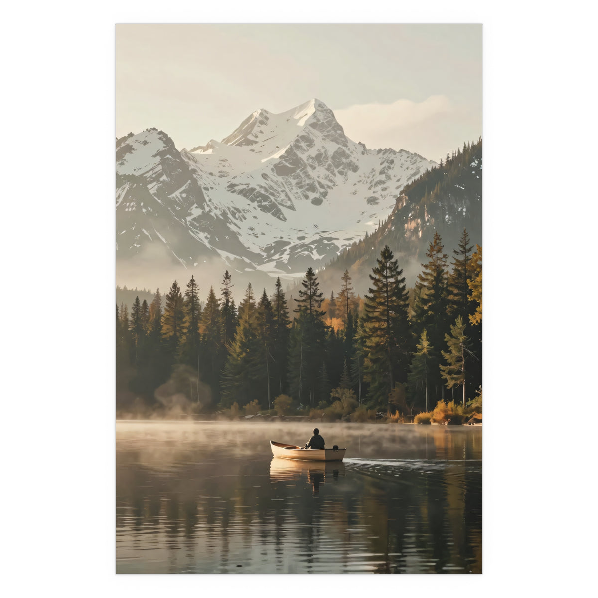 Tranquil Lake Reflections