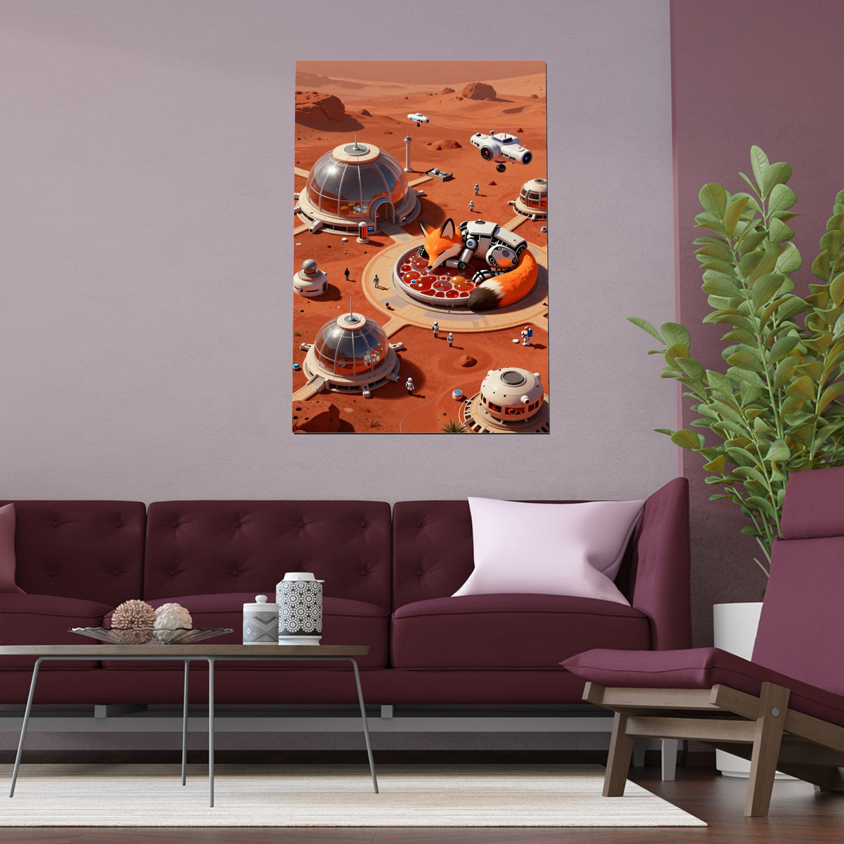Cosmic Horizon Colonies
