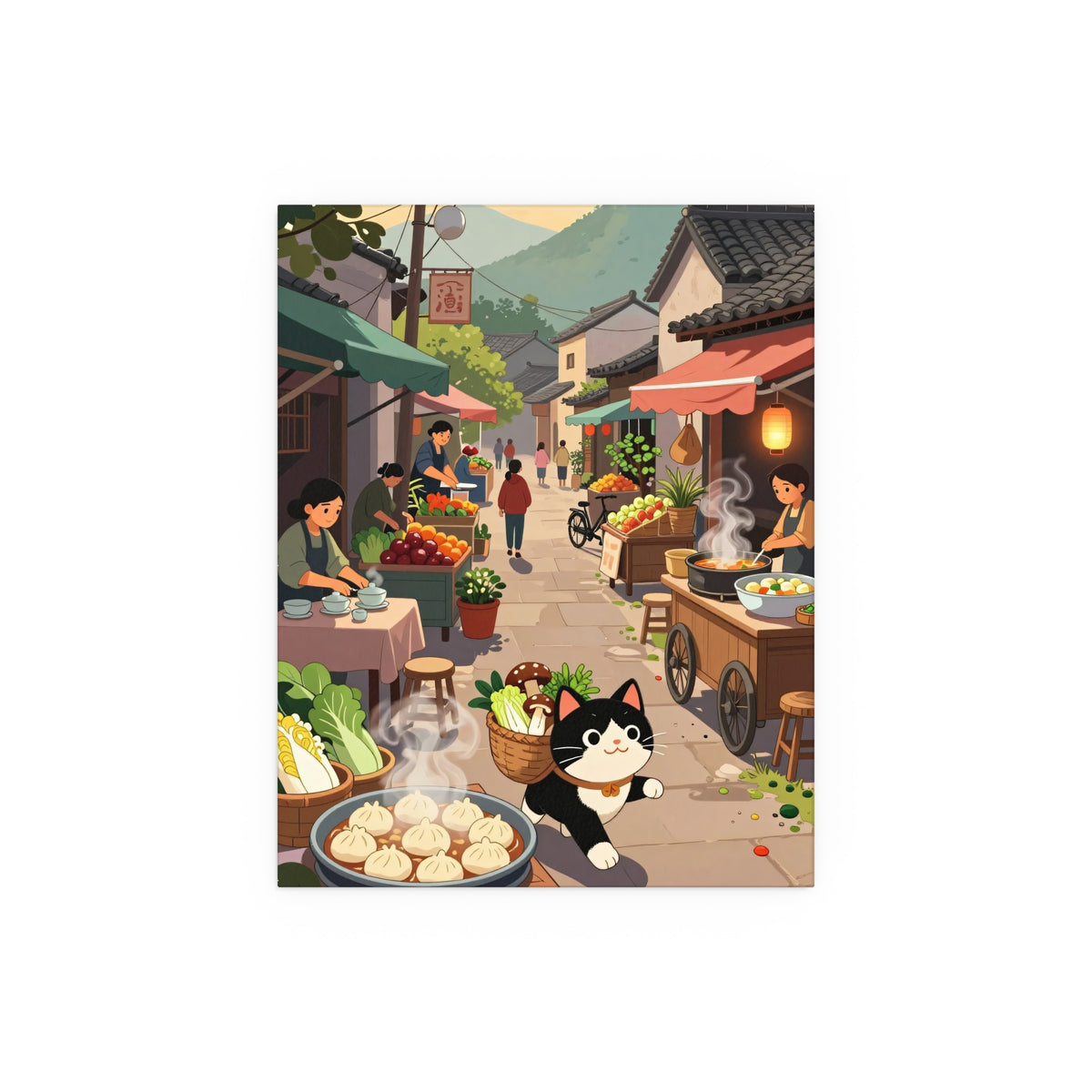 Street Serenade of the Eastern City