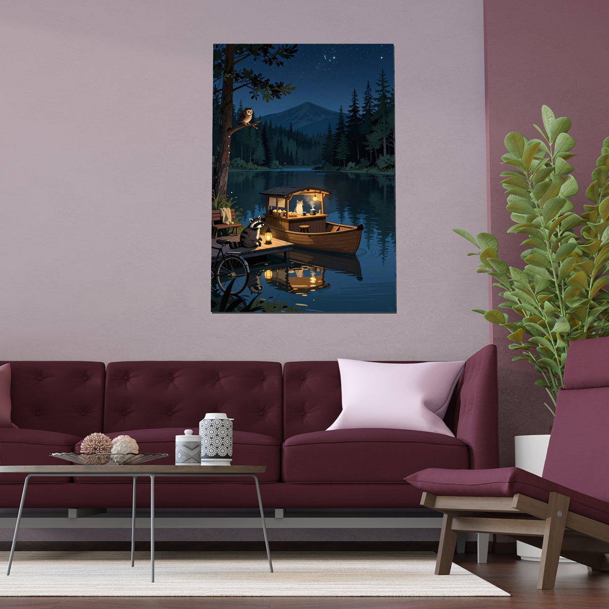Moonlit Cove Awakening