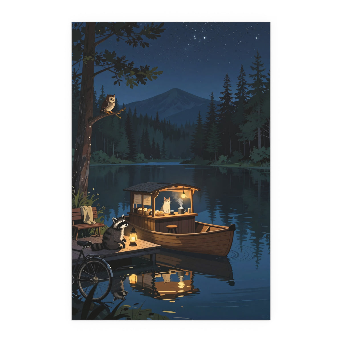 Moonlit Cove Awakening