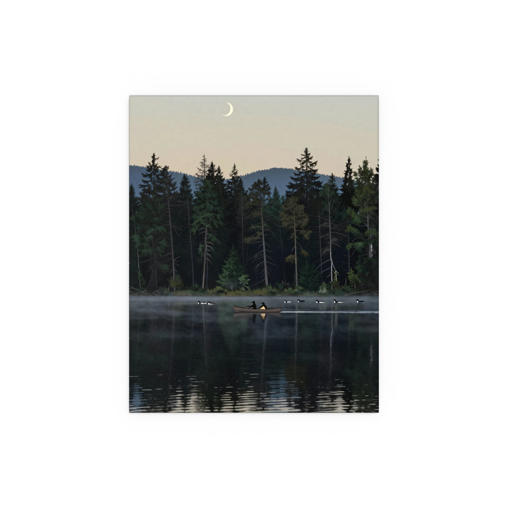 Twilight Solace on the Serene Lake