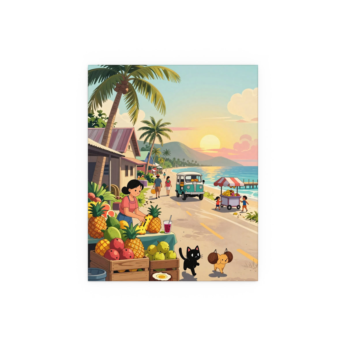 Sunset Serenade by the Beach