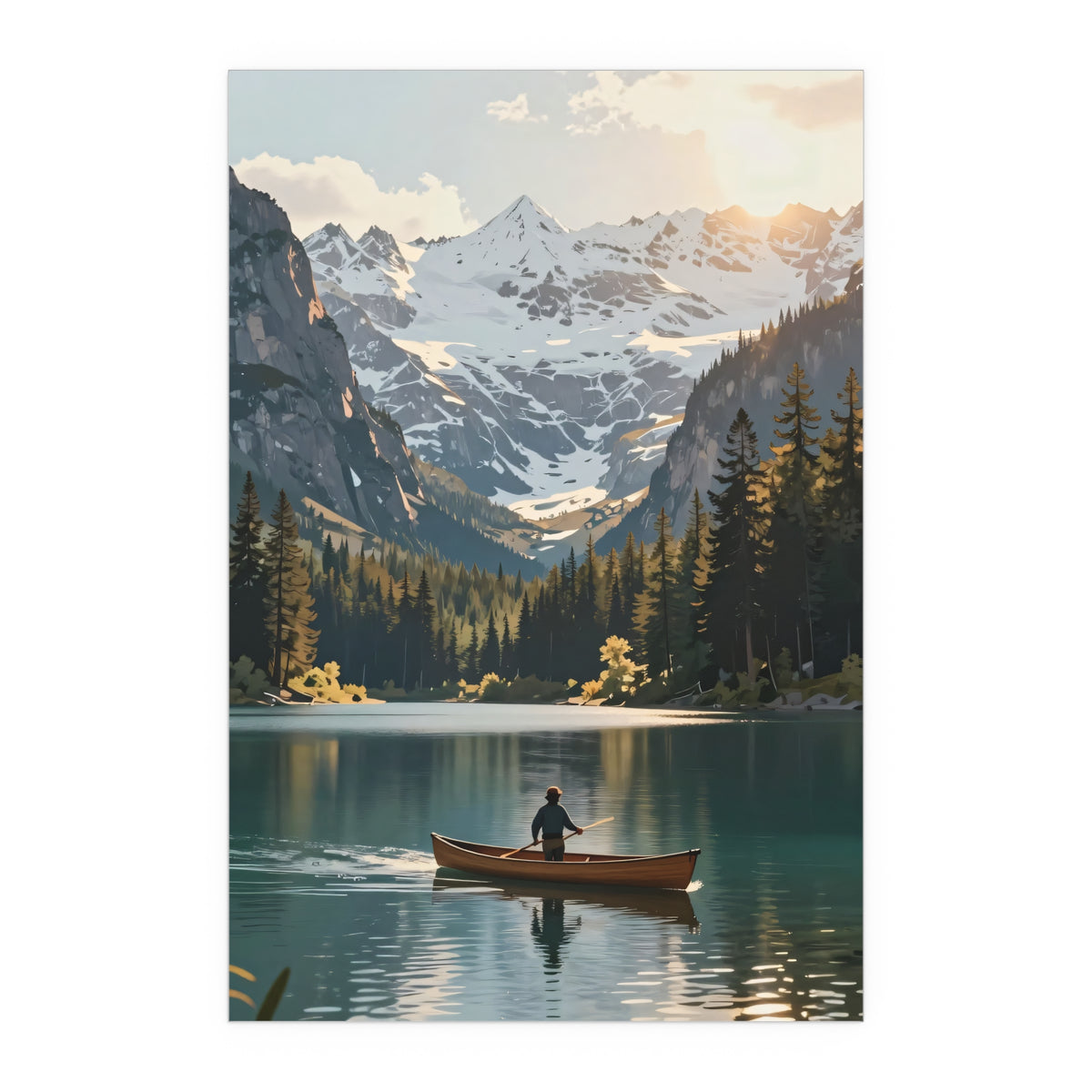 Serene Sunset Refuge