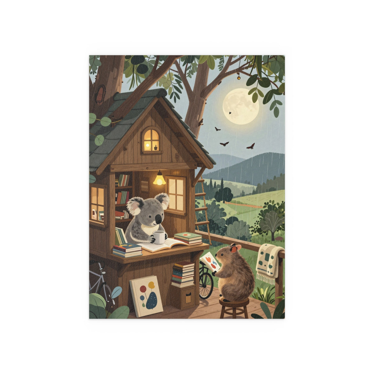 Moonlit Nocturnal Refuge