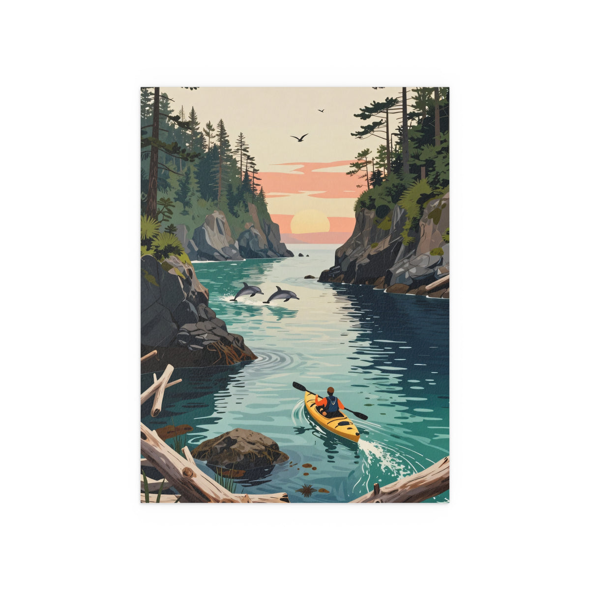 Rocky Shore Reflections