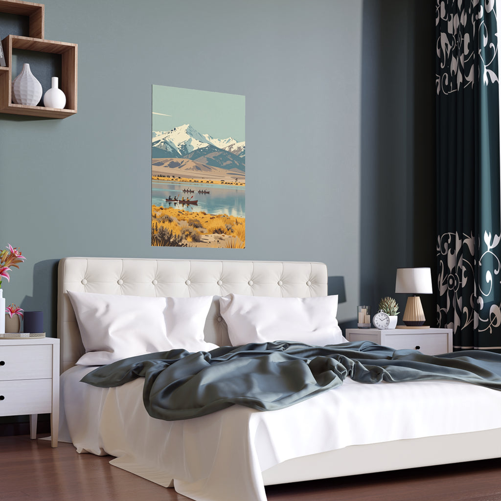 Serene Mountain Lake Awakening