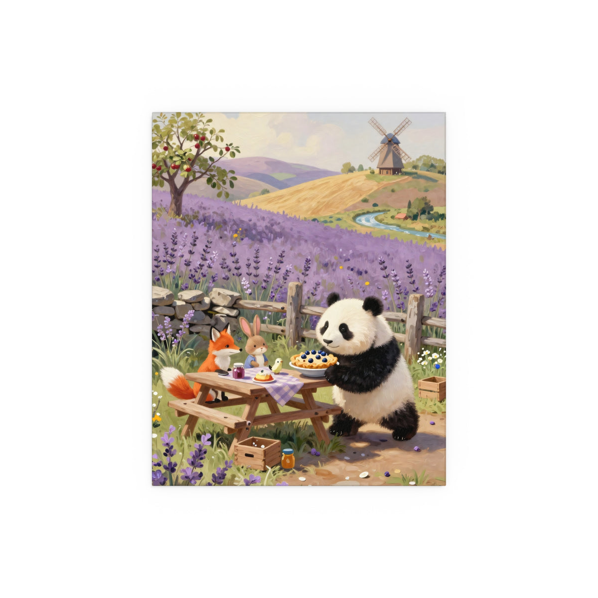 Serene Countryside Picnic