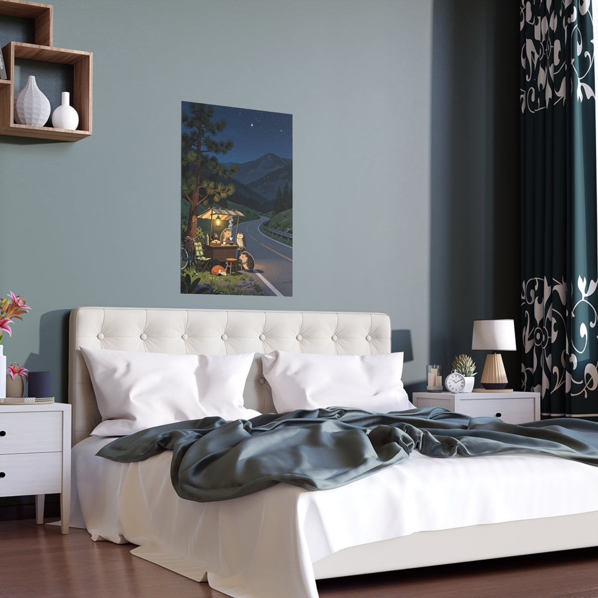 Moonlit Woodland Retreat
