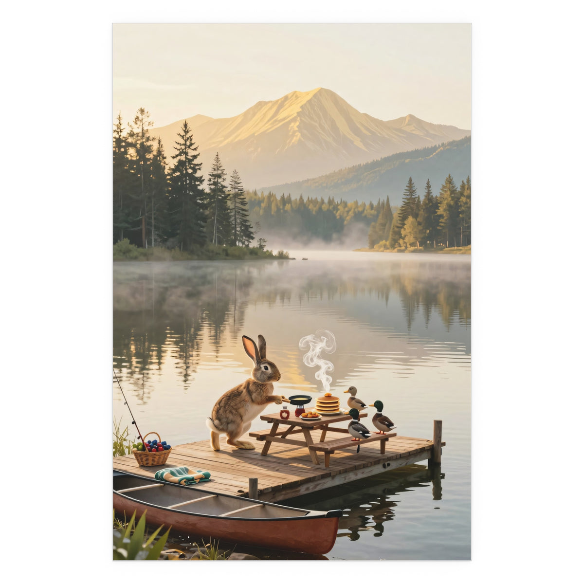 Lake Serenity Canoeist
