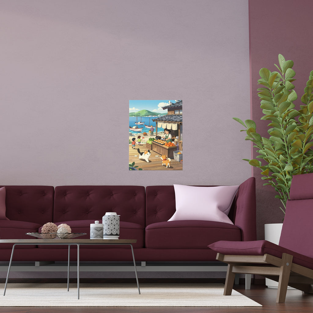 Vibrant Coastal Oasis