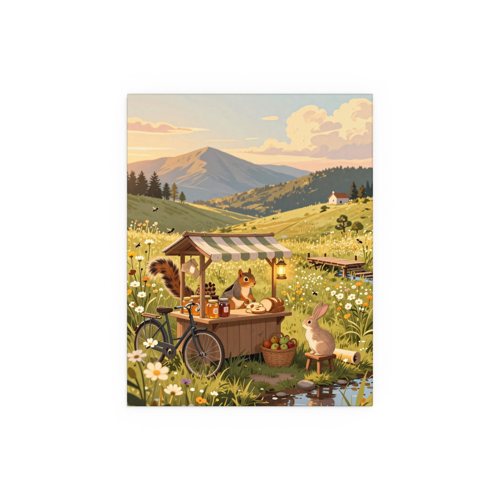 Sunset Serenade of Rural Life