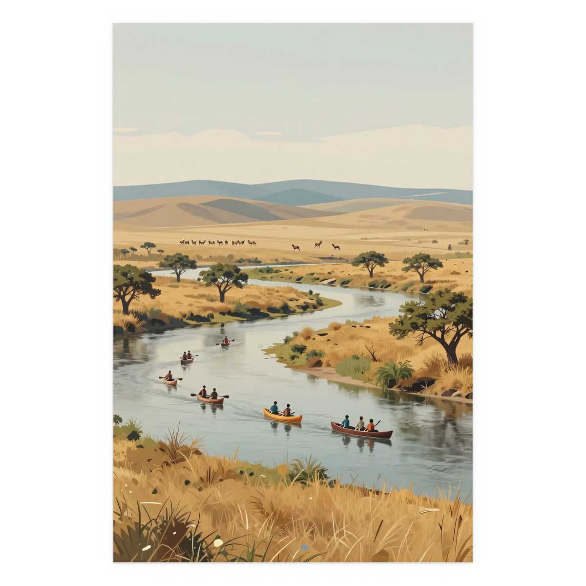 Serene River Oasis