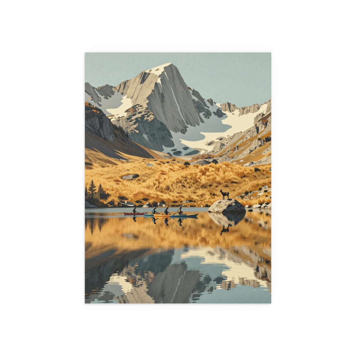 Mountain Lake Sunset Sanctuary