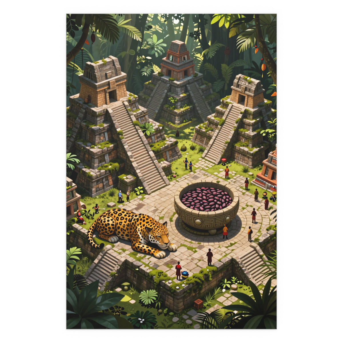 Vibrant Jungle Oasis