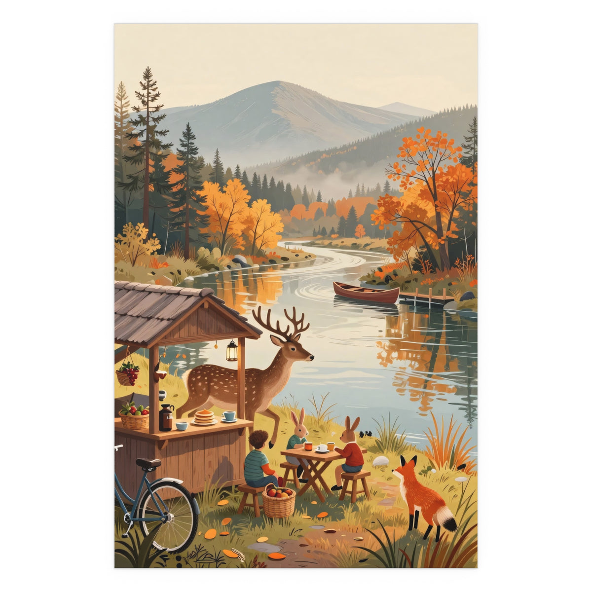 Serene Autumn Retreat