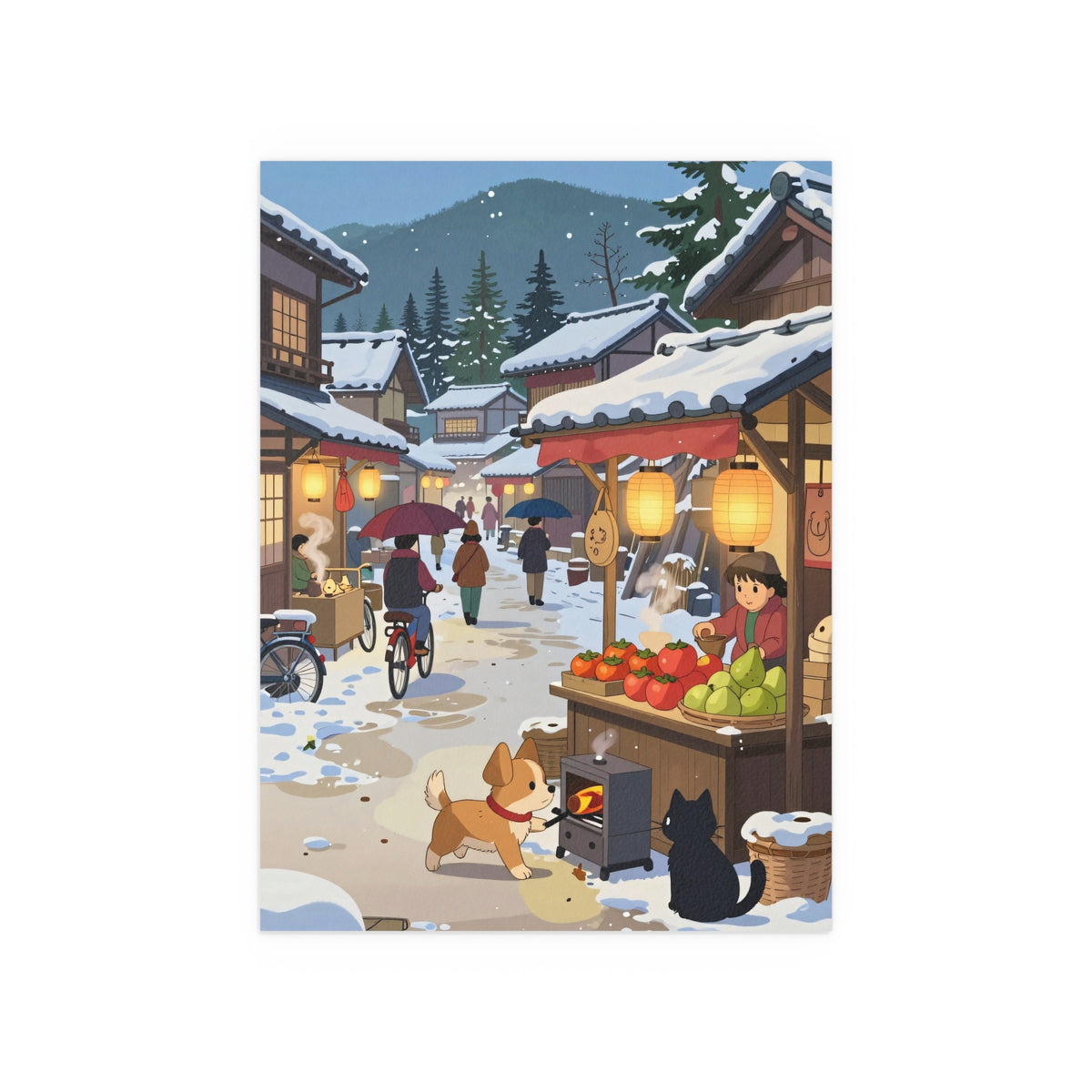 Snowy Village Enchantress