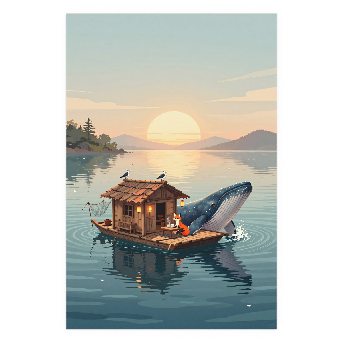 Serene Voyage on Calm Waters