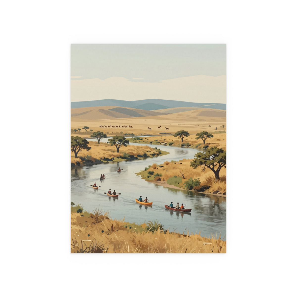 Serene River Oasis