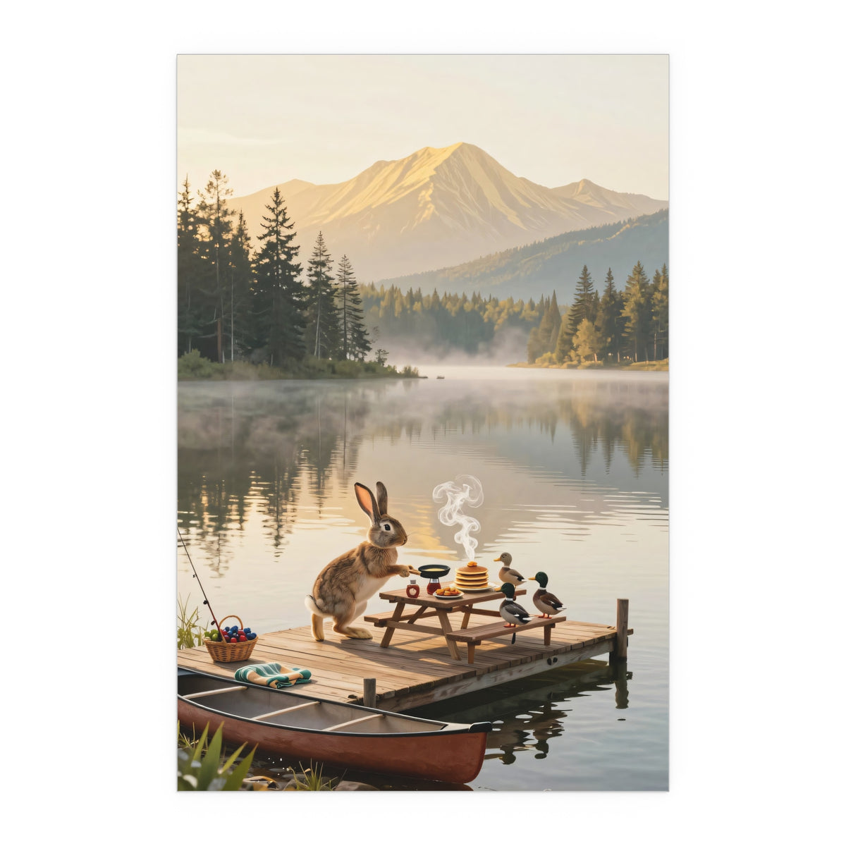 Lake Serenity Canoeist