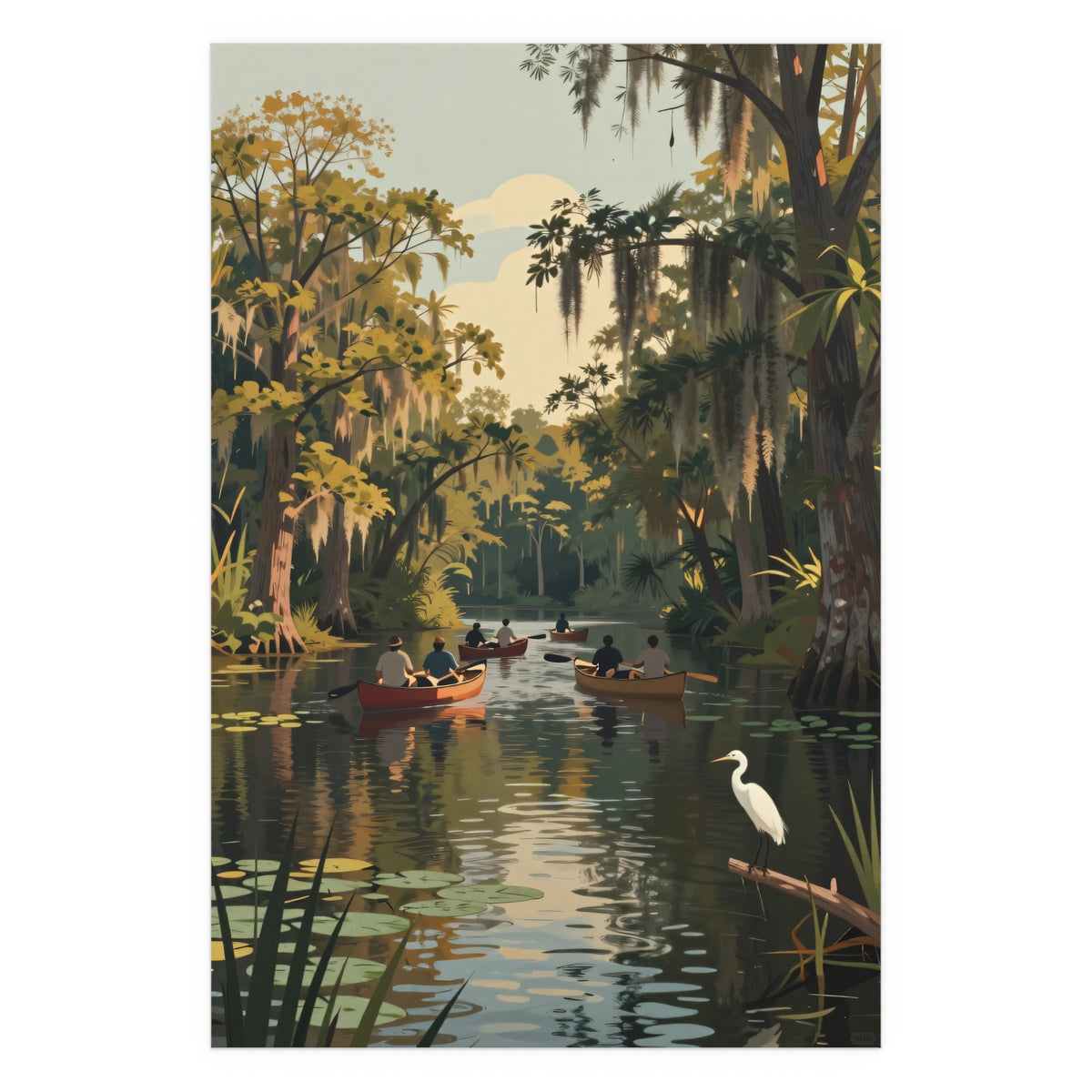 Serene Swamp Sanctuary