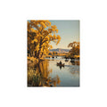 Golden Hour on the River's Edge