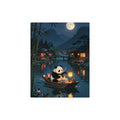 Moonlit Canoe Serenity