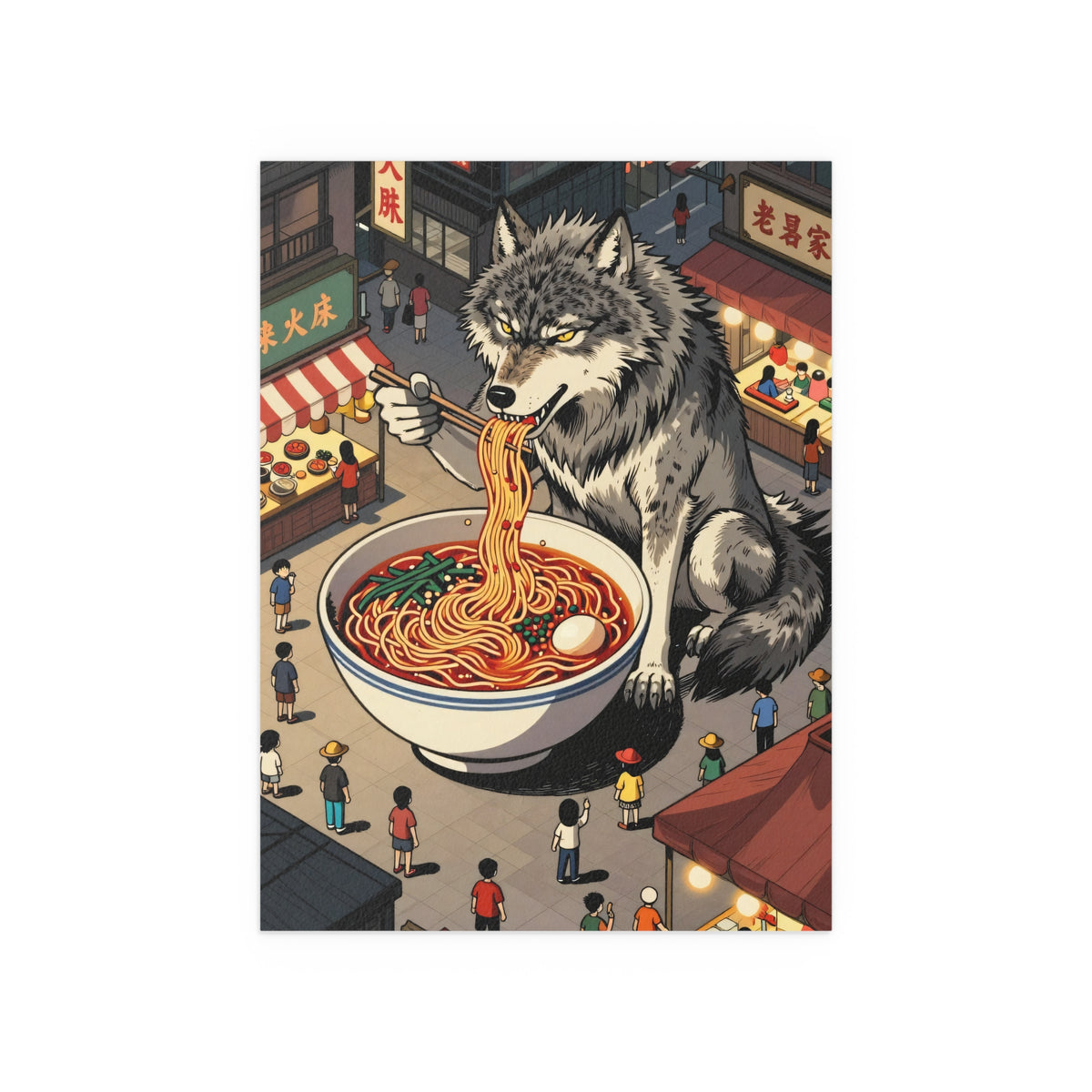 Noodle Frenzy in the City