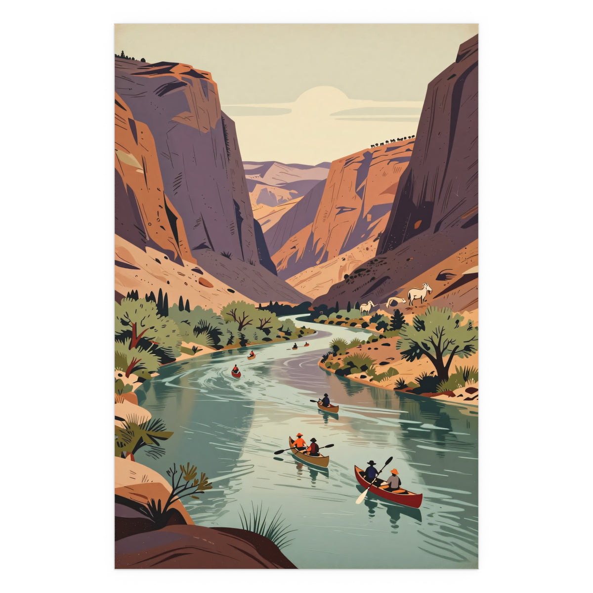 Serene Mountain Reflections