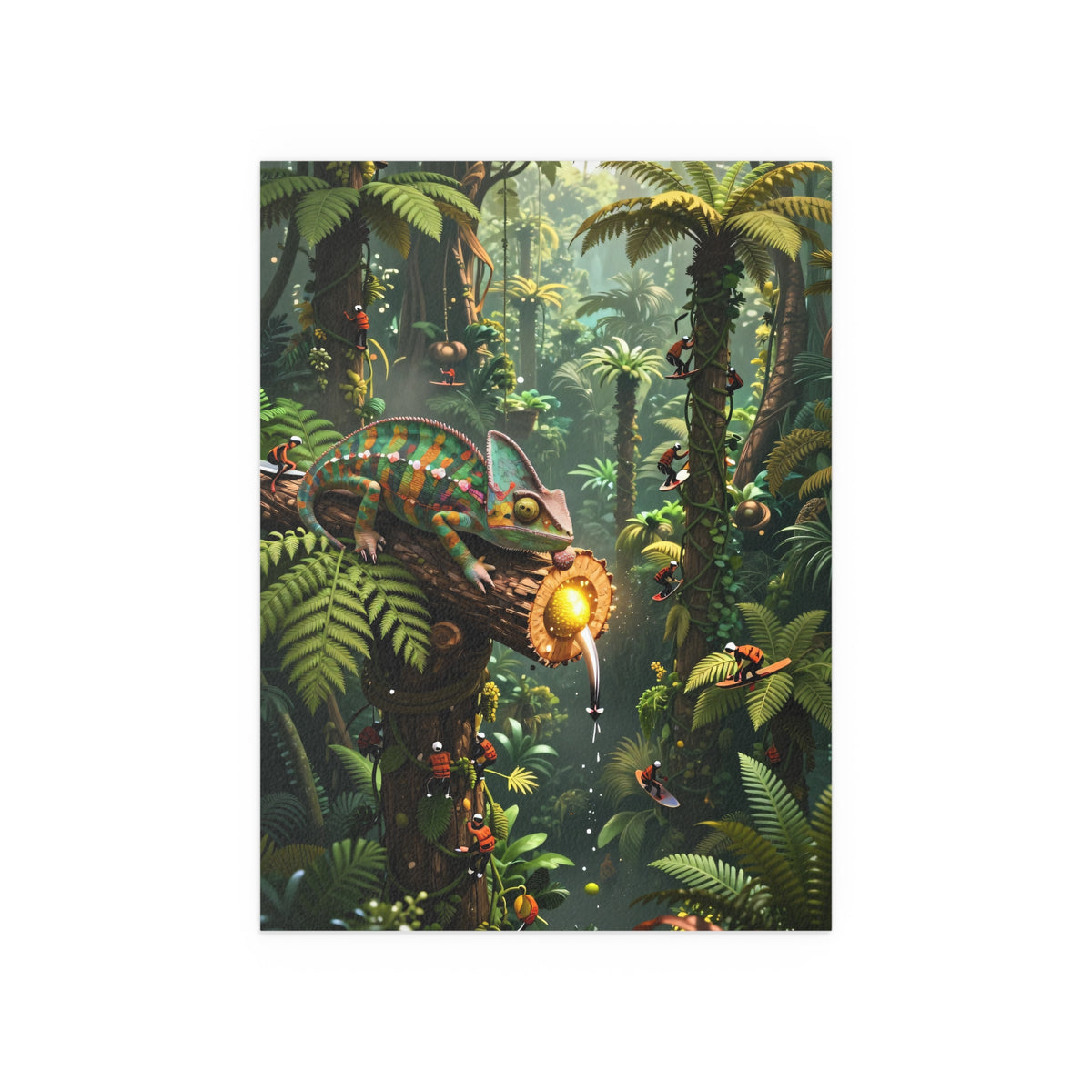 Vibrant Jungle Explorer