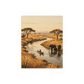 Sunset Serenade of the Savanna Giants