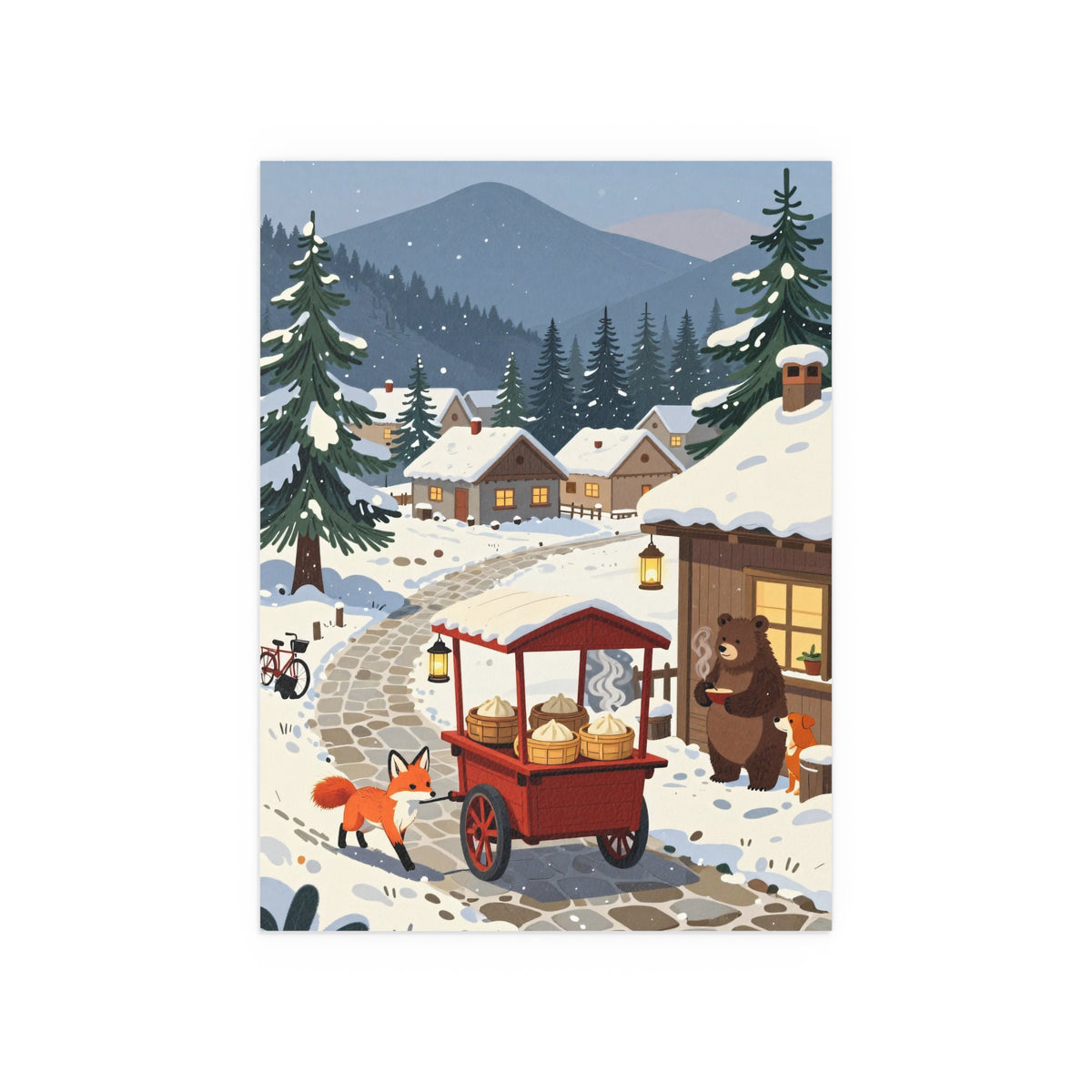 Mountain Village Christmas Bliss