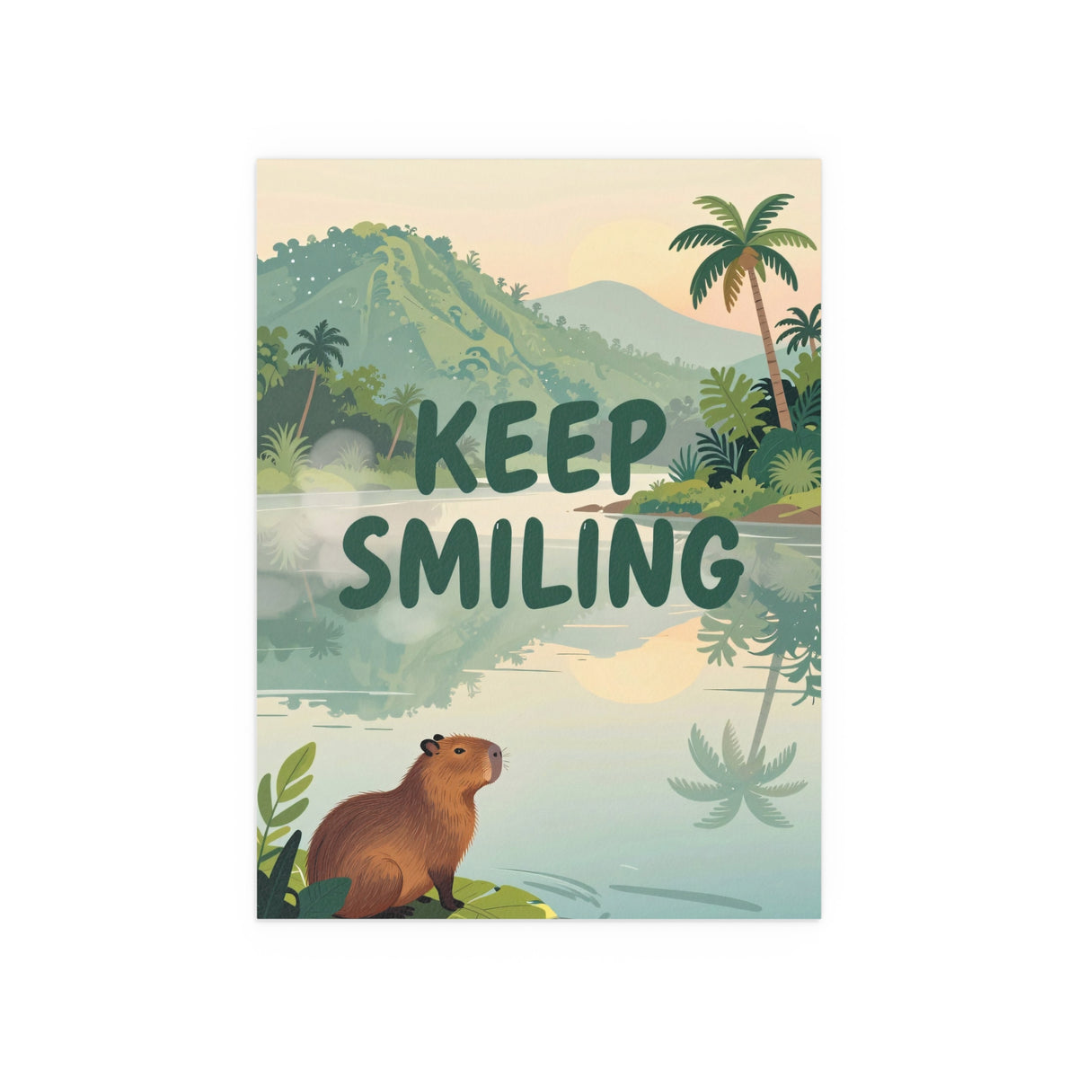 Tropical Beaver's Joyful Escapade