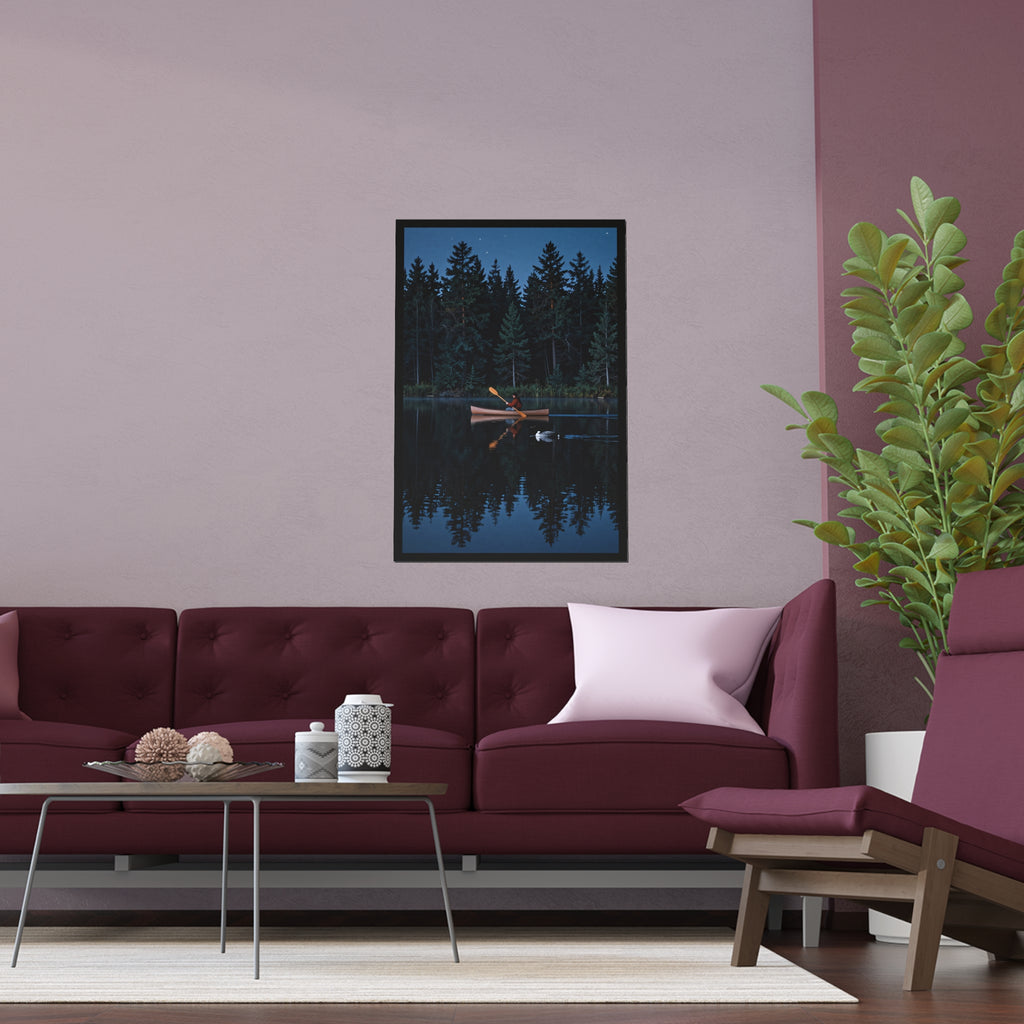 Moonlit Canoe Serenade