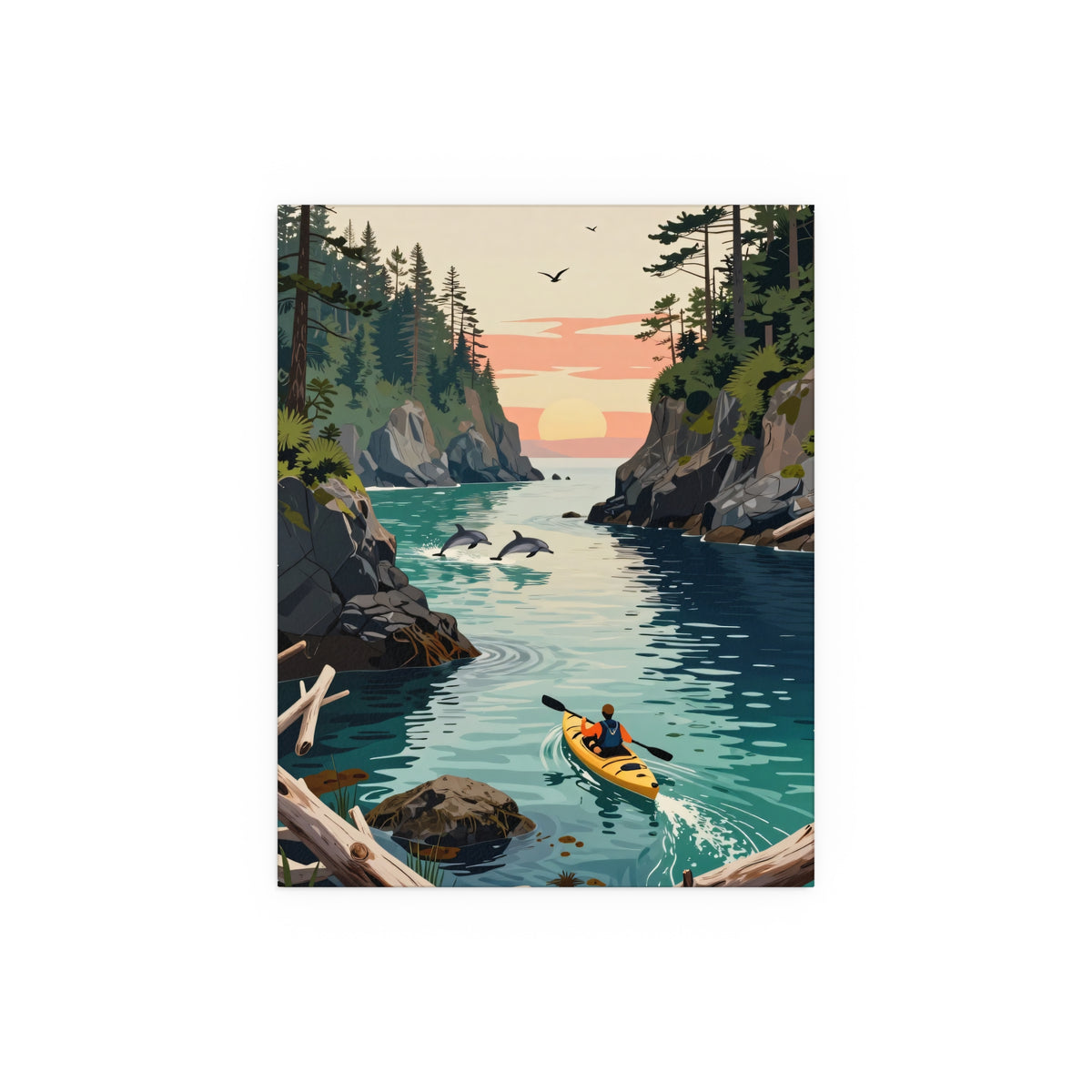 Rocky Shore Reflections