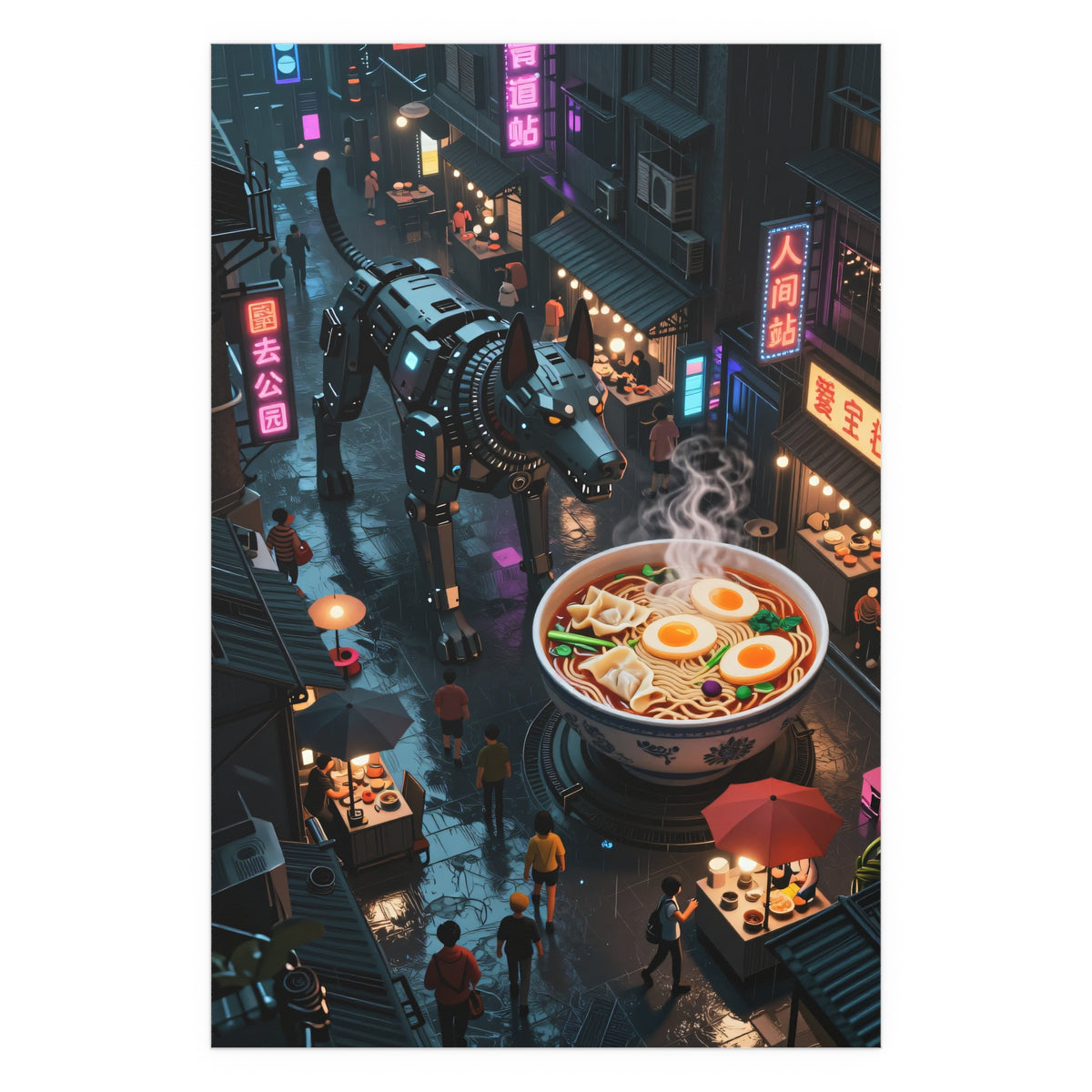 Neon Dreams of Shinjuku