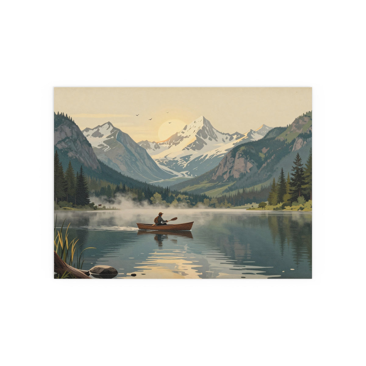 Sunset Serenity of the Alps