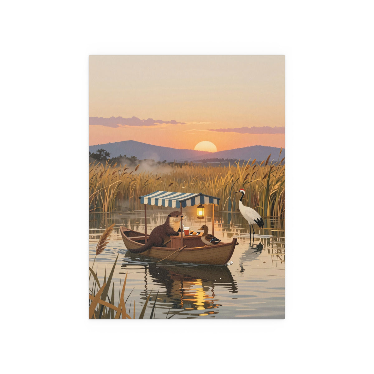 Sunset Serenity on the River
