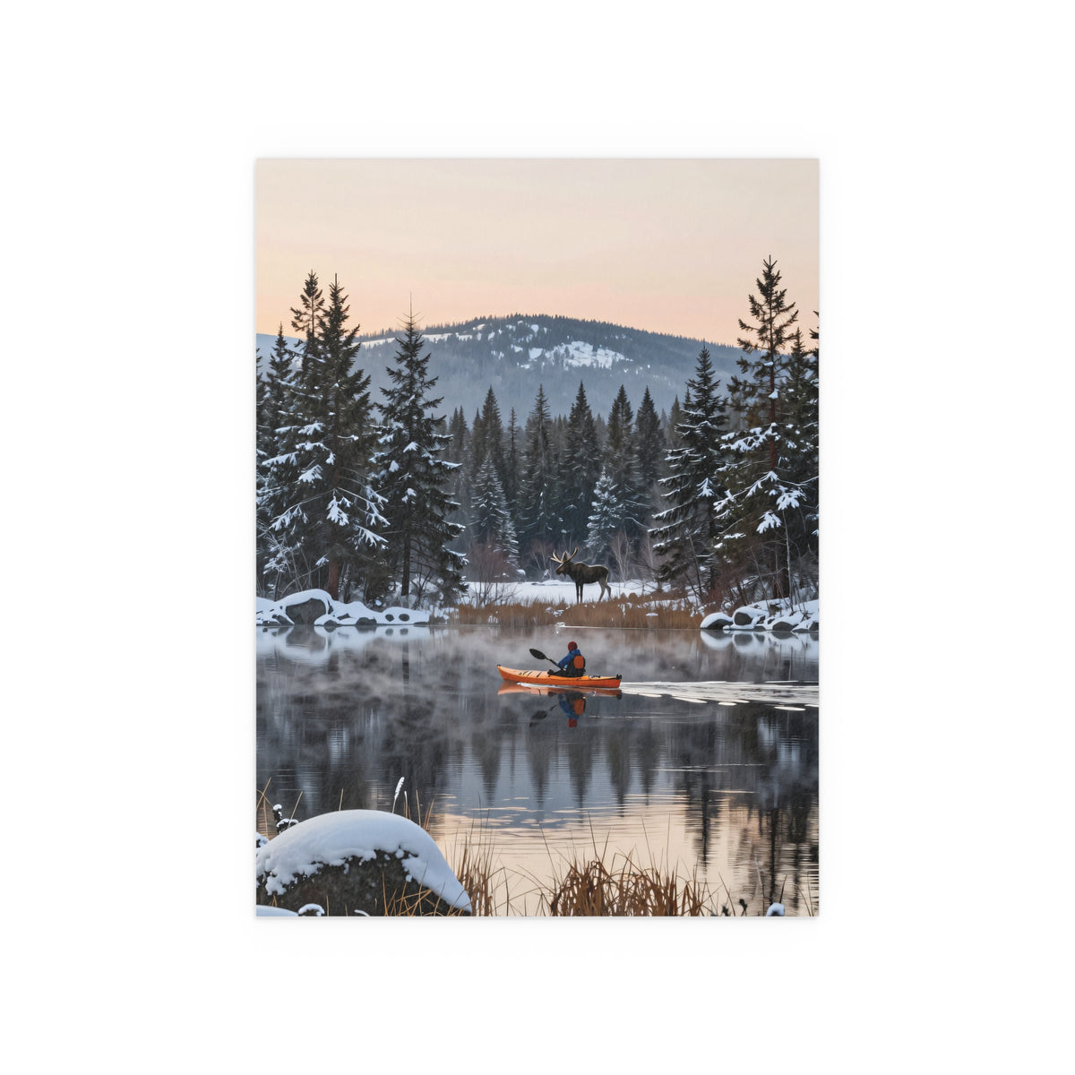 Serene Winter's Gentle Hush