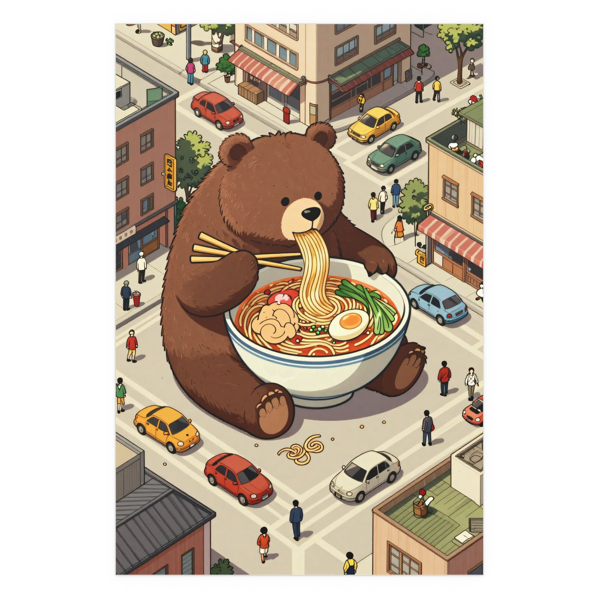 Vibrant Urban Feast