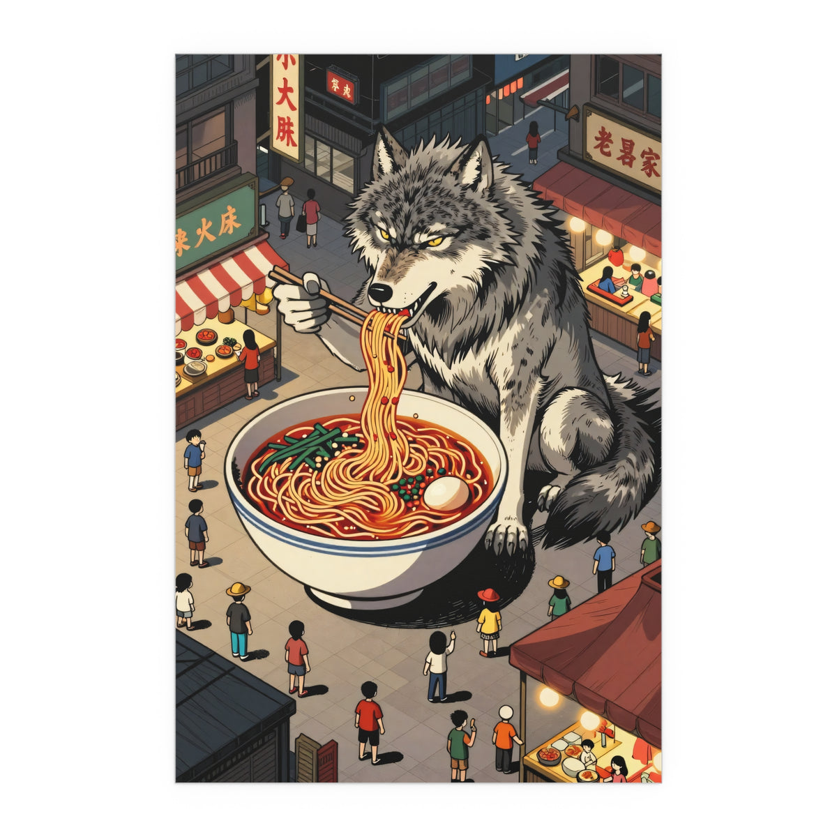 Noodle Frenzy in the City