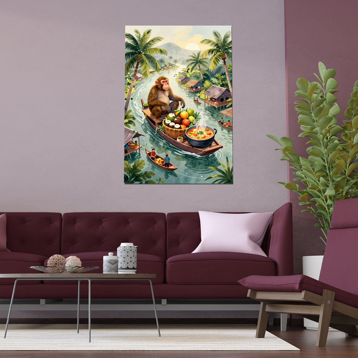 Vibrant Village Oasis