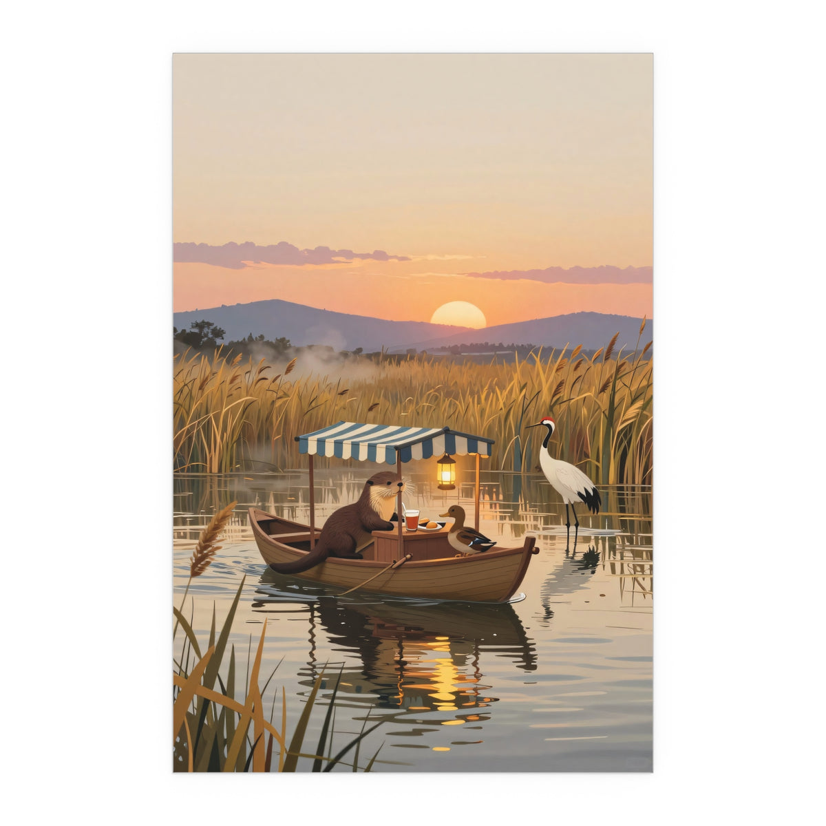 Sunset Serenity on the River