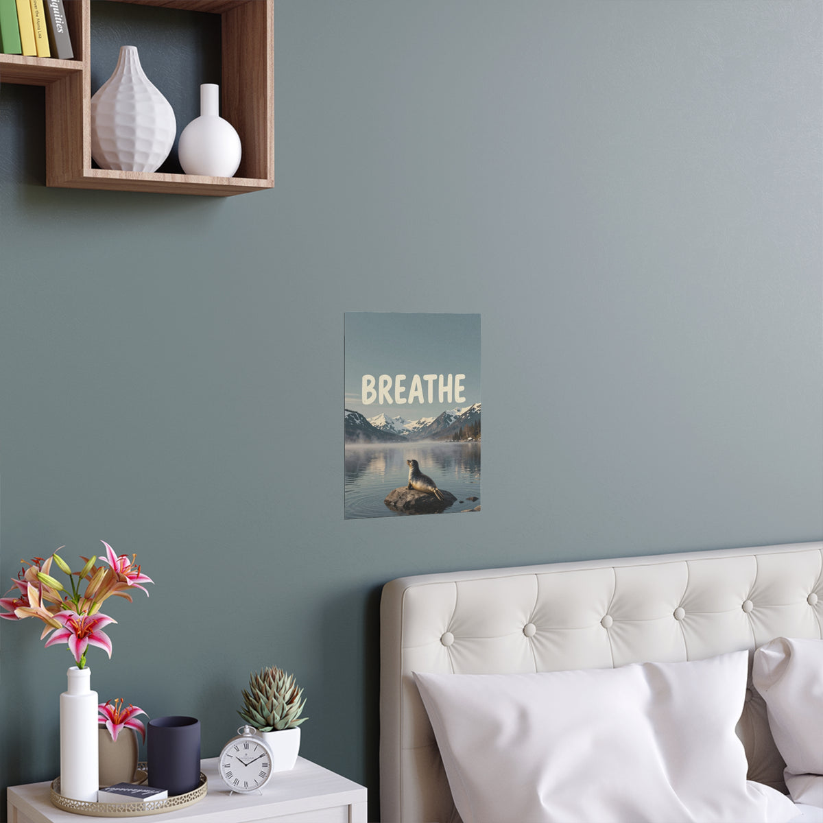 Serene Foggy Refuge