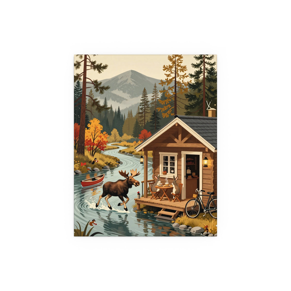 Autumnal Wilderness Retreat