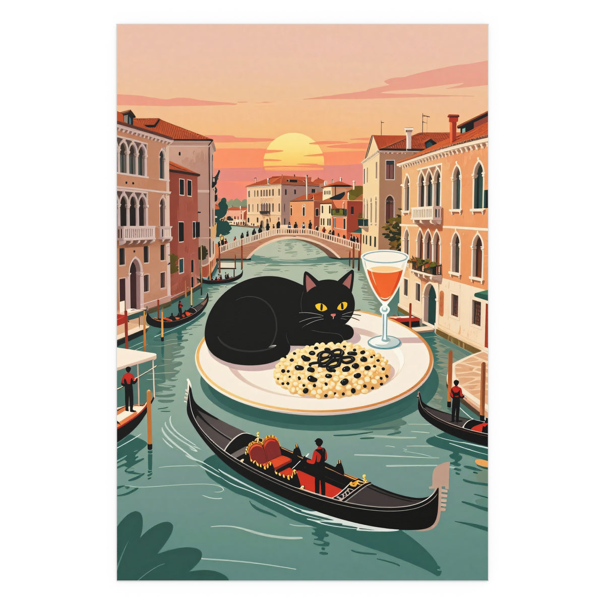 Midnight Serenade on the Grand Canal