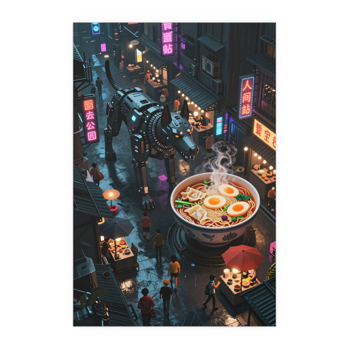 Neon Dreams of Shinjuku